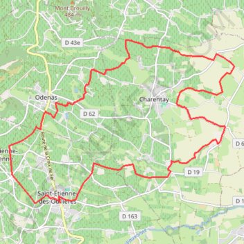 Itinéraire suuntoapp-Hiking-2021-11-16T07-16-28Z, distance, dénivelé, altitude, carte, profil, trace GPS