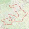 Itinéraire GE00 Tour du Gers - 496kms-15892016, distance, dénivelé, altitude, carte, profil, trace GPS