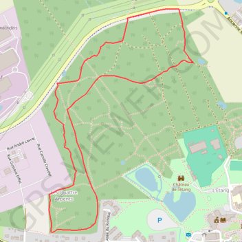 Itinéraire new, distance, dénivelé, altitude, carte, profil, trace GPS