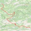 Itinéraire De Annot à Gréollières, distance, dénivelé, altitude, carte, profil, trace GPS