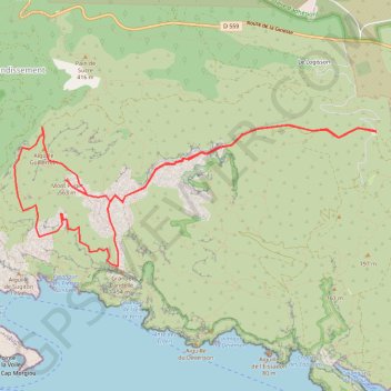 Itinéraire Mont puget, distance, dénivelé, altitude, carte, profil, trace GPS