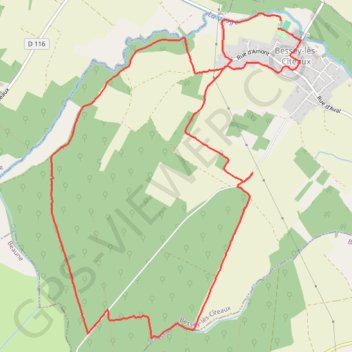 Itinéraire Bessey-les-Cîteaux et Notre-Dame de Lée, distance, dénivelé, altitude, carte, profil, trace GPS