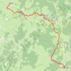 Itinéraire Tour du Morvan - De Onlay à Larochemillay, distance, dénivelé, altitude, carte, profil, trace GPS