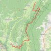 Itinéraire Du Gralet à Varambon, distance, dénivelé, altitude, carte, profil, trace GPS