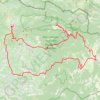 Itinéraire Mont Ventoux par Bedoin Retour Nesque, distance, dénivelé, altitude, carte, profil, trace GPS