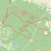 Itinéraire Abbaye de Chaalis - Butte aux Gens d'Armes - Forêt d'Ermenonville, distance, dénivelé, altitude, carte, profil, trace GPS