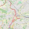 Itinéraire À la découverte de Quimper et ses deux rivières, distance, dénivelé, altitude, carte, profil, trace GPS