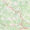 Itinéraire Le Lardin-Saint-Lazare / Excideuil, distance, dénivelé, altitude, carte, profil, trace GPS