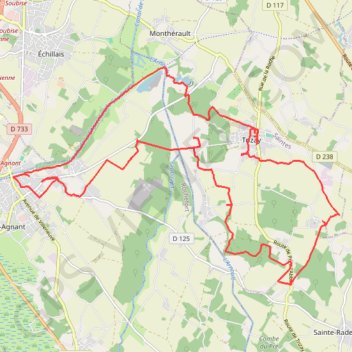 Itinéraire Mon enregistrement du 15/02/2020-11014225, distance, dénivelé, altitude, carte, profil, trace GPS