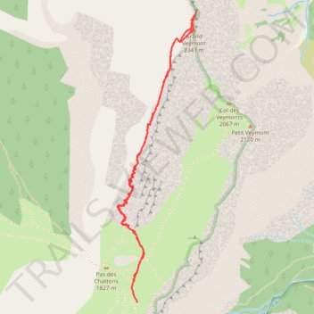 Itinéraire Gresse-en-Vercors Marche à pied, distance, dénivelé, altitude, carte, profil, trace GPS