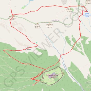 Itinéraire Aiguillette des Houches, distance, dénivelé, altitude, carte, profil, trace GPS