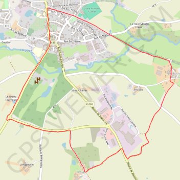 Itinéraire Petite boucle Nueil-les-Aubiers Sud, distance, dénivelé, altitude, carte, profil, trace GPS