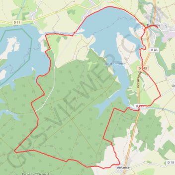 Itinéraire Randonnée Dienville, distance, dénivelé, altitude, carte, profil, trace GPS