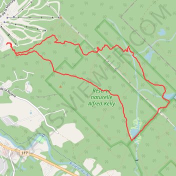 Itinéraire Boucle sur le Mont Olympia dans la Réserve Naturelle Alfred-Kelly, distance, dénivelé, altitude, carte, profil, trace GPS