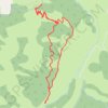 Itinéraire Crêtes du Malbey et Uhalzaguy depuis le fond d'Estérenguibel, distance, dénivelé, altitude, carte, profil, trace GPS