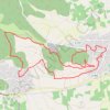 Itinéraire [Itinéraire] Les Collines et les Trois Moulins, distance, dénivelé, altitude, carte, profil, trace GPS