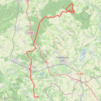 Itinéraire 2026-10-30 15:14 GMT+1, distance, dénivelé, altitude, carte, profil, trace GPS