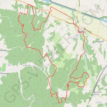 Itinéraire Vallée de la Drôme Diois - Le Mont Brian, distance, dénivelé, altitude, carte, profil, trace GPS