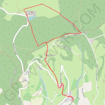 Itinéraire 2021-10-13 17:04:50, distance, dénivelé, altitude, carte, profil, trace GPS