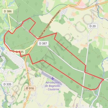 Itinéraire Bagnoles-de-l'Orne, distance, dénivelé, altitude, carte, profil, trace GPS