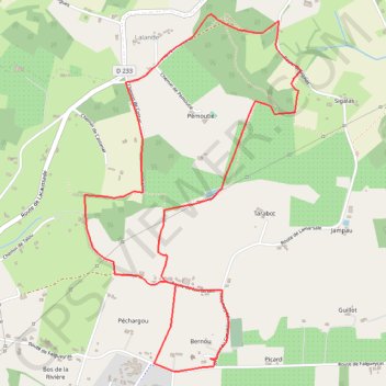 Itinéraire Villeneuve-sur-Lot / Courbiac, les Bastides en point de mire - Pays de la vallée du Lot, distance, dénivelé, altitude, carte, profil, trace GPS