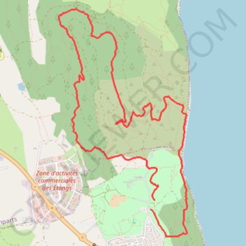 Itinéraire Figuerolles, distance, dénivelé, altitude, carte, profil, trace GPS
