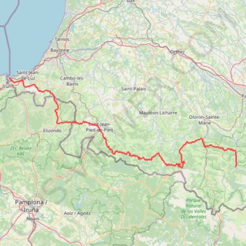 Itinéraire TracerItineraire, distance, dénivelé, altitude, carte, profil, trace GPS