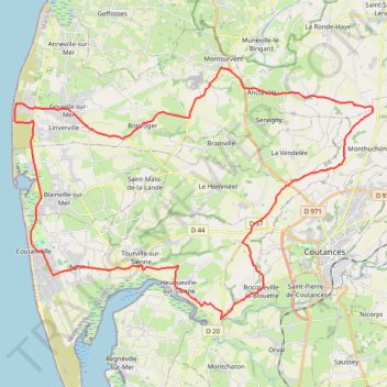Itinéraire LaFamillyRonde 45km, distance, dénivelé, altitude, carte, profil, trace GPS
