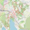 Itinéraire Boucle VTT Nord de l'étang de Berre, distance, dénivelé, altitude, carte, profil, trace GPS