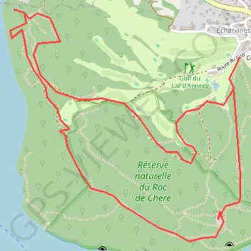 Itinéraire Roc de Chère, distance, dénivelé, altitude, carte, profil, trace GPS