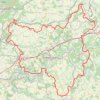 Itinéraire Tour de l'Omois (Aisne, Marne, Oise), distance, dénivelé, altitude, carte, profil, trace GPS