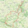 Itinéraire Les Bois de Thury, distance, dénivelé, altitude, carte, profil, trace GPS