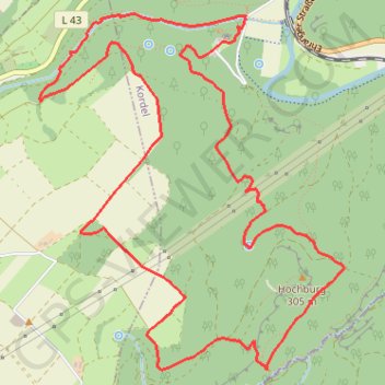 Itinéraire Premiumweg Römerpfad, distance, dénivelé, altitude, carte, profil, trace GPS