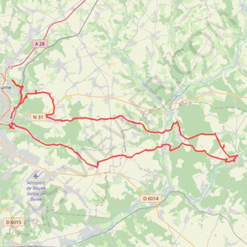Itinéraire Tracé actuel: 11 FEV 2023 09:56, distance, dénivelé, altitude, carte, profil, trace GPS