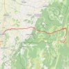 Itinéraire Chemin de la Sainte Baume, 4ème tronçon, distance, dénivelé, altitude, carte, profil, trace GPS