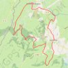 Itinéraire Grande Traversée de l'Aubrac - Nasbinals, distance, dénivelé, altitude, carte, profil, trace GPS