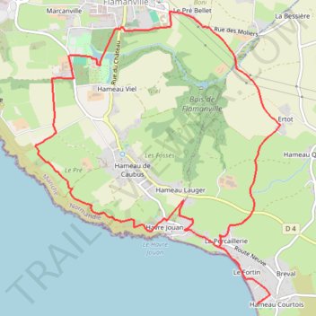 Itinéraire 3 - Trail 10Km 05_2026, distance, dénivelé, altitude, carte, profil, trace GPS