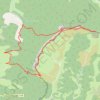 Itinéraire Pierre Chauve, les Roches de Treillaras depuis les Condamines, distance, dénivelé, altitude, carte, profil, trace GPS