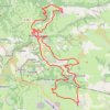 Itinéraire Ressource dans le Vallon, distance, dénivelé, altitude, carte, profil, trace GPS