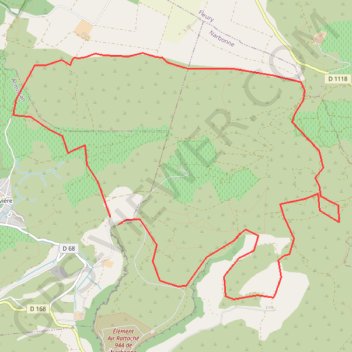 Itinéraire Boucle depuis Armissan, distance, dénivelé, altitude, carte, profil, trace GPS