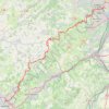 Itinéraire SaintéLyon 2017, distance, dénivelé, altitude, carte, profil, trace GPS