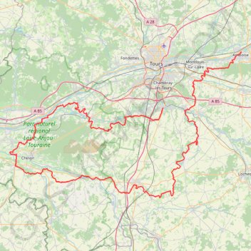 Itinéraire ROL23-EXT-E1, distance, dénivelé, altitude, carte, profil, trace GPS