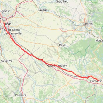 Itinéraire étape_1, distance, dénivelé, altitude, carte, profil, trace GPS