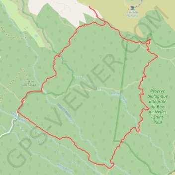 Itinéraire Circuit vers l'îlet Alcide, distance, dénivelé, altitude, carte, profil, trace GPS