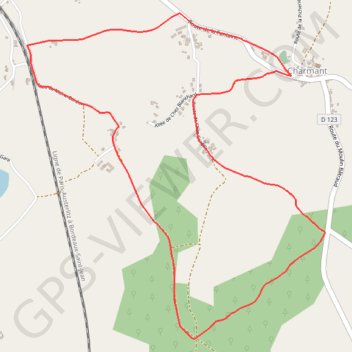 Itinéraire trace, distance, dénivelé, altitude, carte, profil, trace GPS
