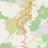 Itinéraire ANGE Jaune, distance, dénivelé, altitude, carte, profil, trace GPS