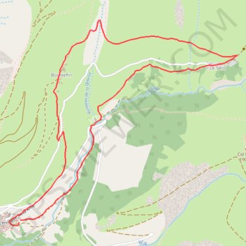 Itinéraire Besse - Sentier découverte, distance, dénivelé, altitude, carte, profil, trace GPS