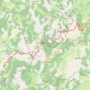 Itinéraire Almières - Sainte Enimie, distance, dénivelé, altitude, carte, profil, trace GPS