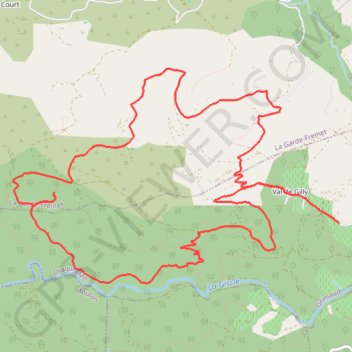 Itinéraire Grimaud, distance, dénivelé, altitude, carte, profil, trace GPS