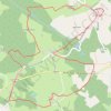 Itinéraire Mazerolles sentier Mazerolles, distance, dénivelé, altitude, carte, profil, trace GPS